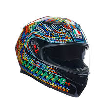 CASCO CERRADO AGV K-3 E2206 ROSSI WINTER TEST 2018